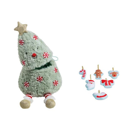 CHRISTMAS TREE PLUSH SET