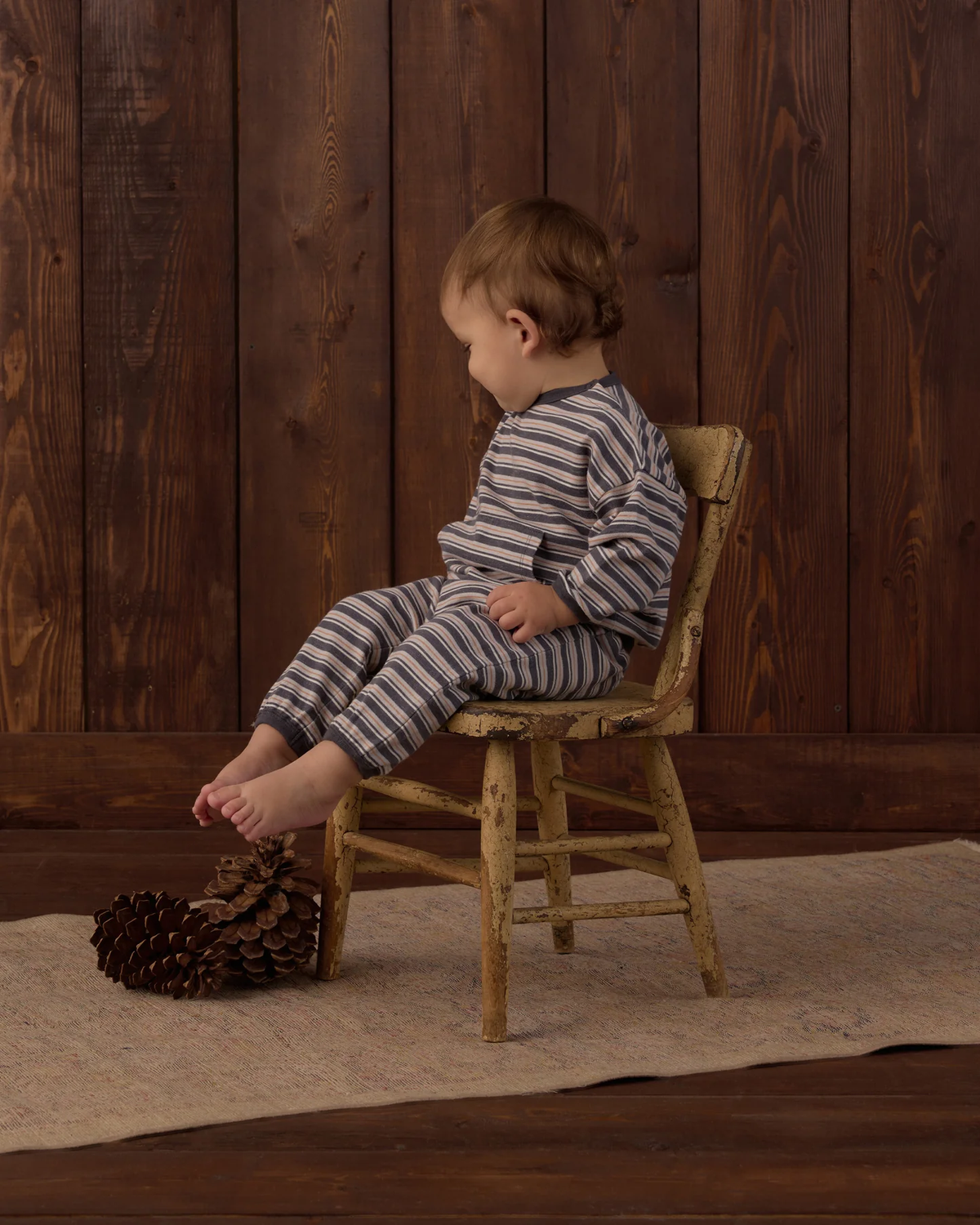 RYLEE + CRU RELAXED SET BLUE STRIPE - Persnickety Shop