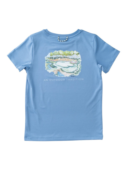 PRODOH Kid's Pro Performance Short Sleeve T-shirt Ashleigh Blue - Persnickety Shop