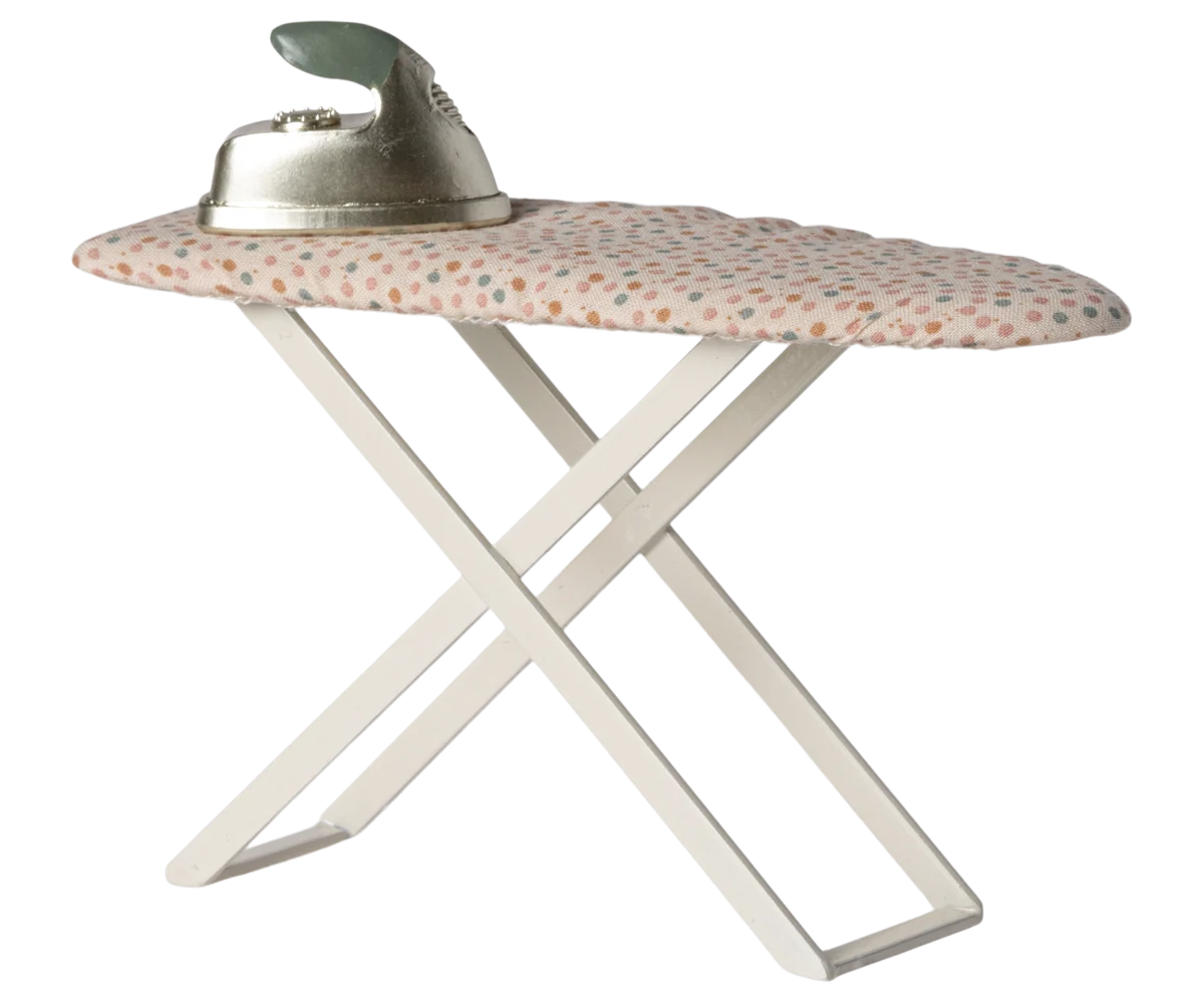 Maileg NEW Iron and ironing board, Mouse