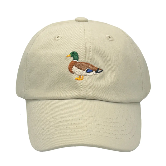 Khaki Mallard Baseball Hat Youth - Persnickety Shop