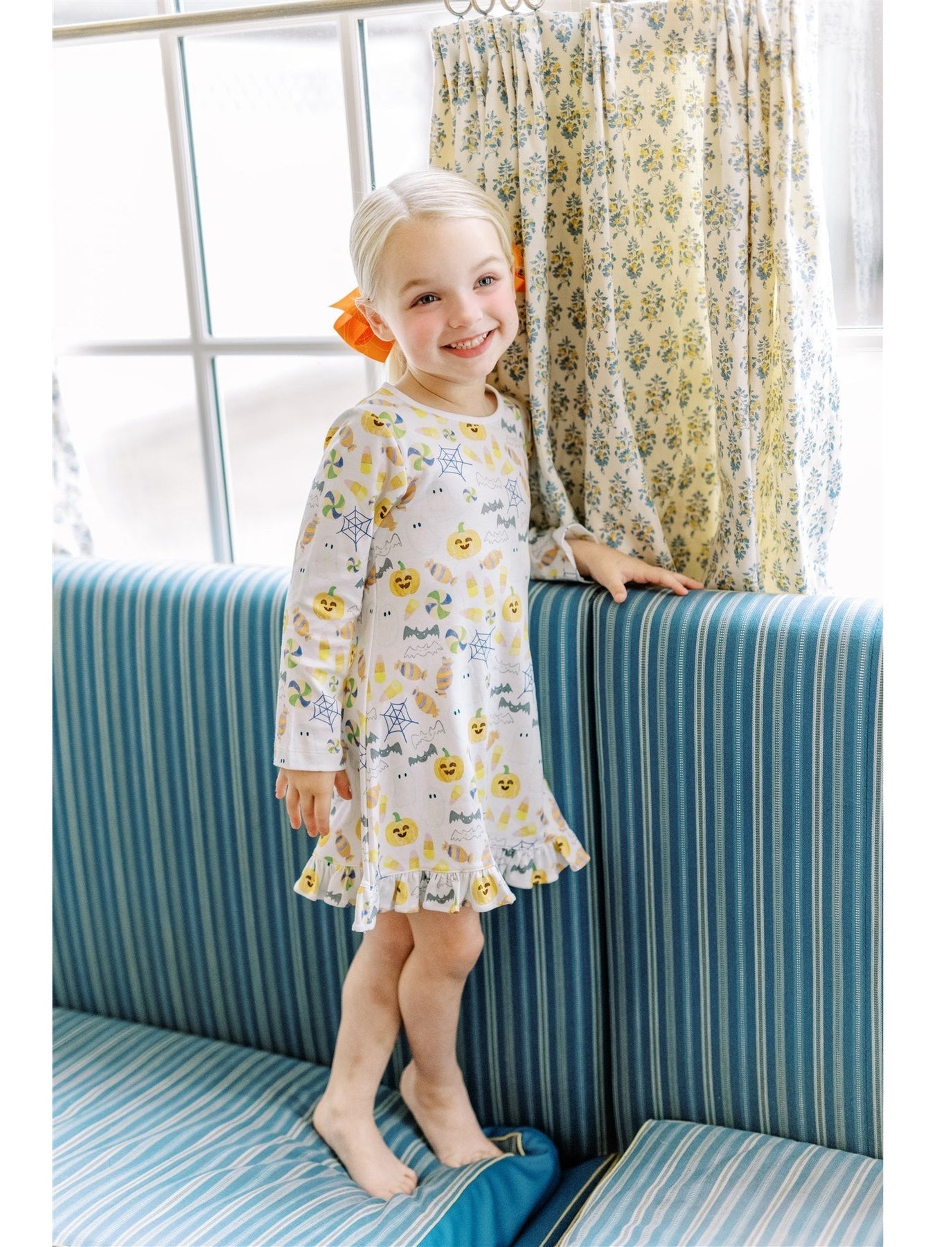 THE PROPER PEONY PRE-ORDER CANDY CORN PLAY DRESS - Persnickety Shop