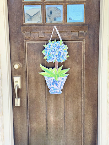 The Round Top Collection Rosanne Beck Blue Hydrangea - Persnickety Shop