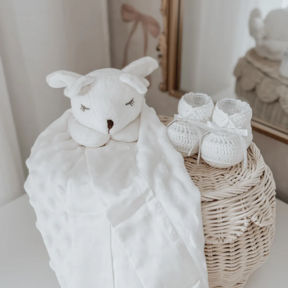 CHRISTENING HAND CROCHETED BABY BOOTIES - Persnickety Shop