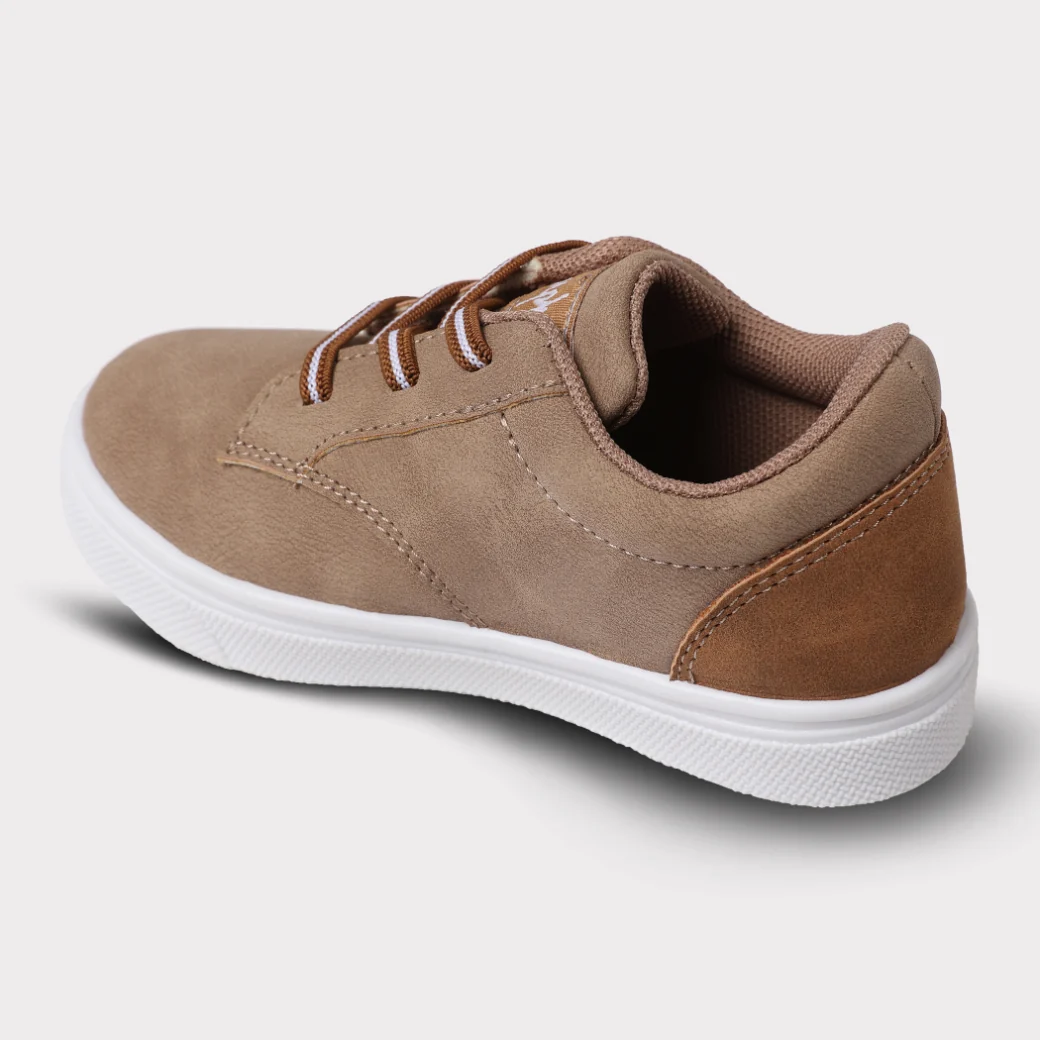 OOMPHIES JACE BOYS SLIP-ON SHOES TAN