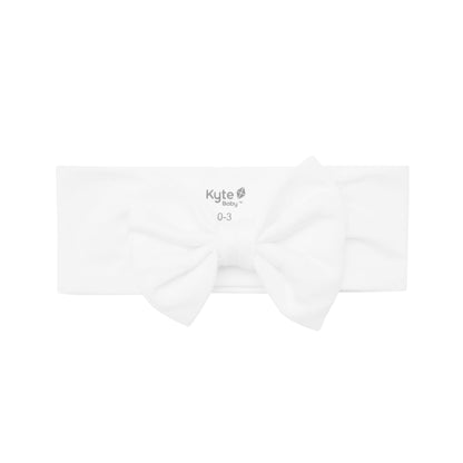 Kyte Bow Headband in Cloud - Persnickety Shop