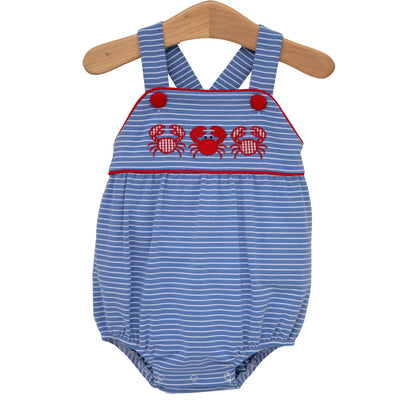 Jellybean Boy Coastal Crabs Sunsuit - Persnickety Shop
