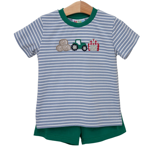 Jellybean Boy's Farm Days Short Set - Persnickety Shop