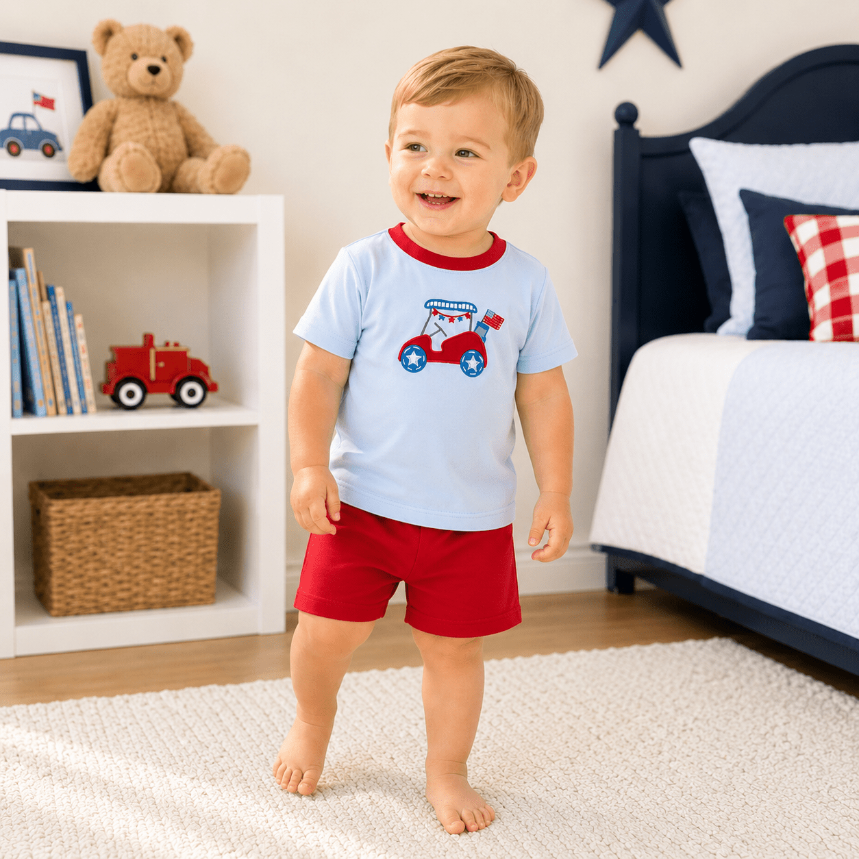 Magnloia BabyPatriotic Putts Short Set