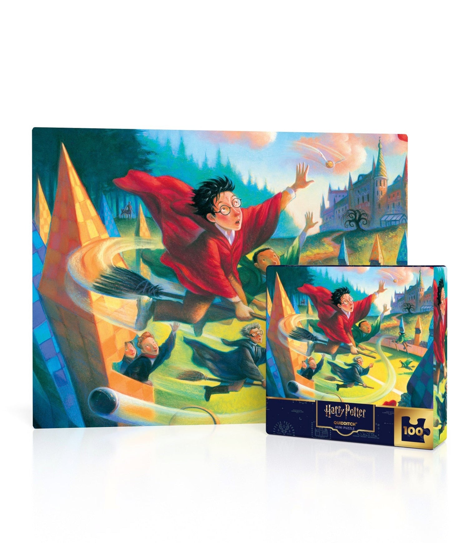 HARRY POTTER Quidditch Mini 100 Piece Mini Puzzle - Persnickety Shop