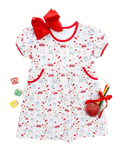 Easy As ABC Pocket Dress - Persnickety Shop