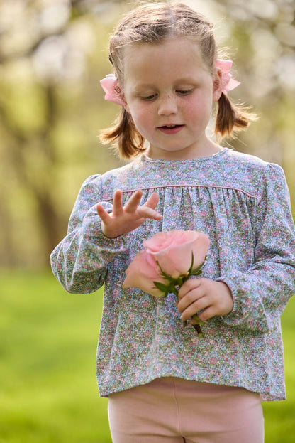 Little English Emma Top - Fondren Floral
