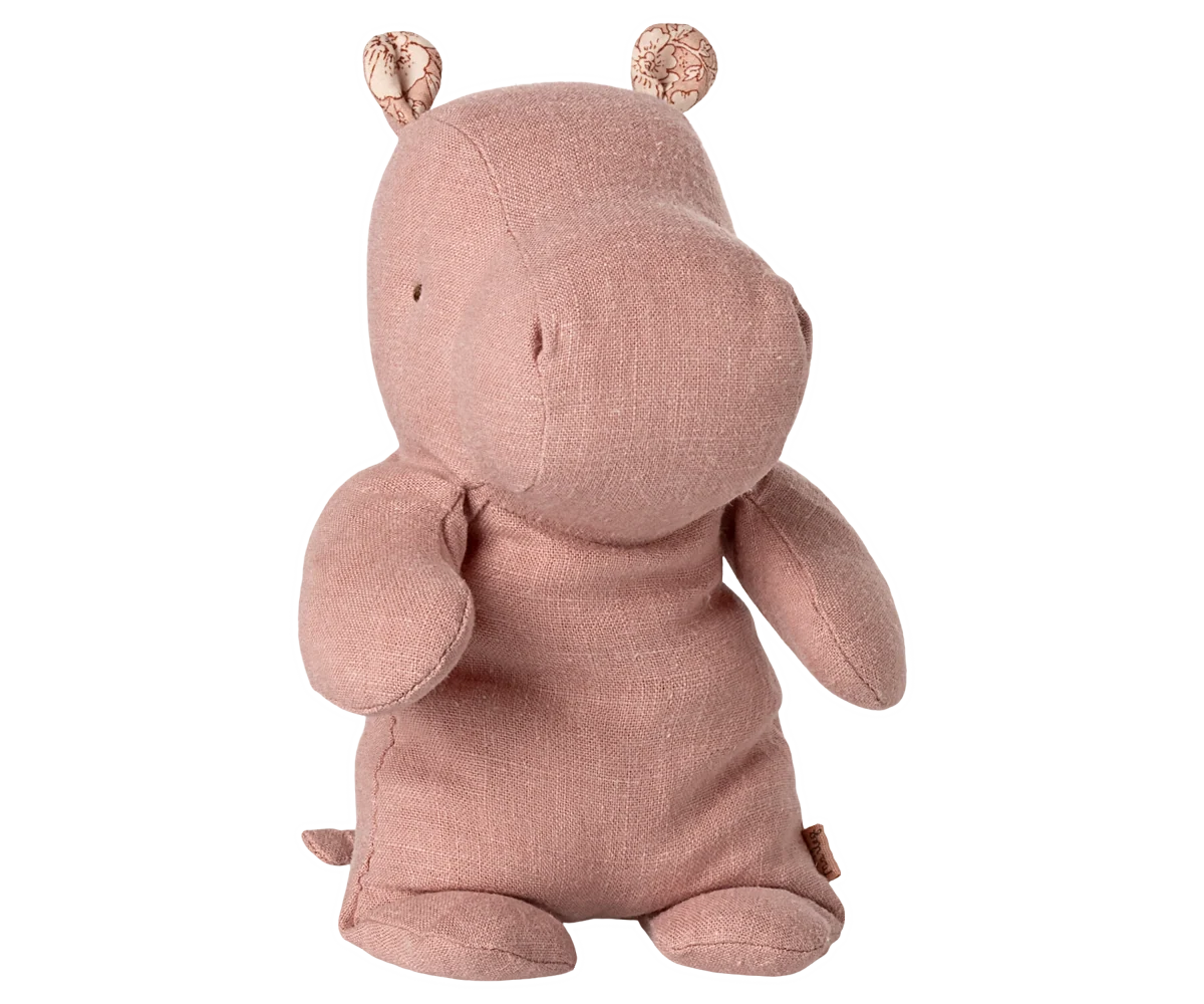 Maileg Safari friends, Hippo, Small - Rose