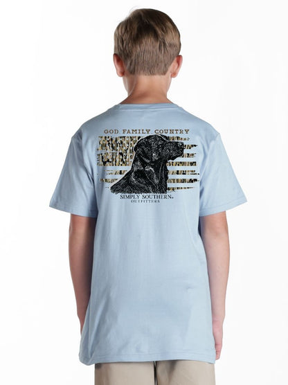 Simply Southern Boys Patriotic/Dog T-Shirt - Persnickety Shop