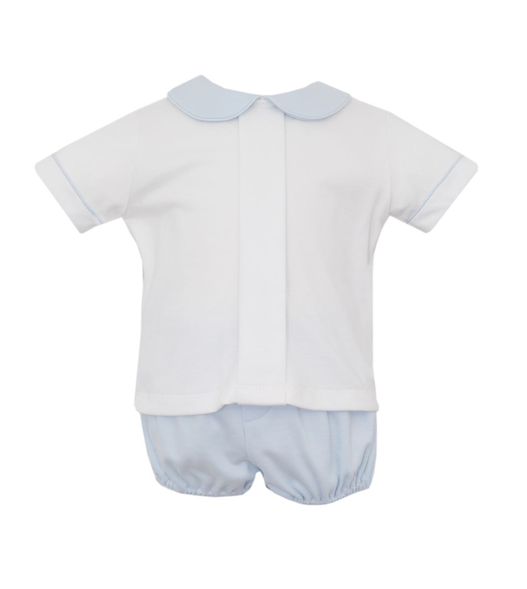 Light Blue Knit Boy's Diaper Set - Persnickety Shop