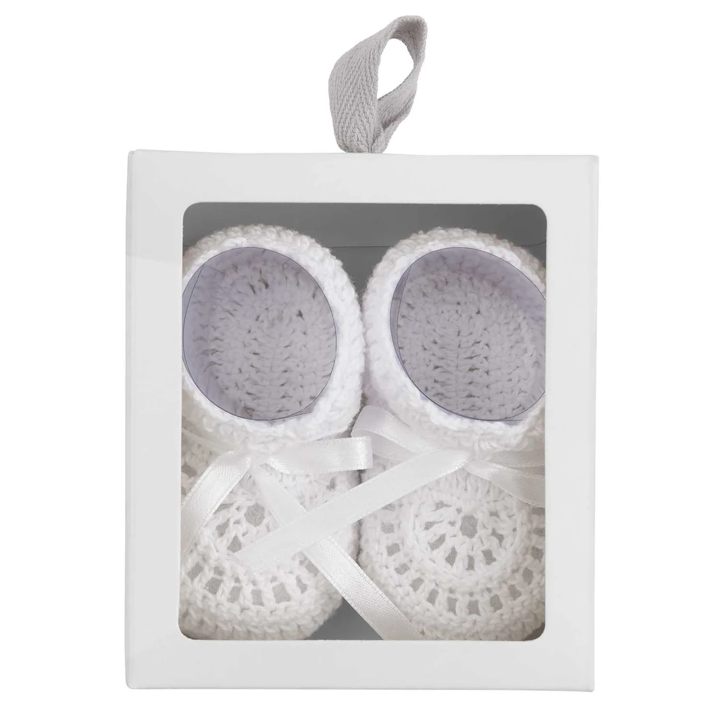 CHRISTENING HAND CROCHETED BABY BOOTIES - Persnickety Shop