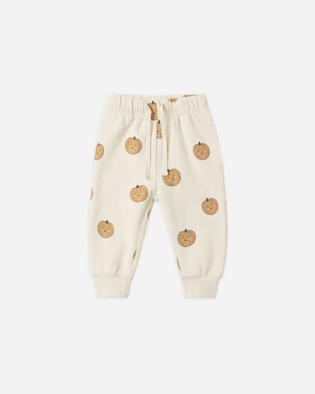 Quincy Mae RELAXED FLEECE SWEATPANT PUMPKINS