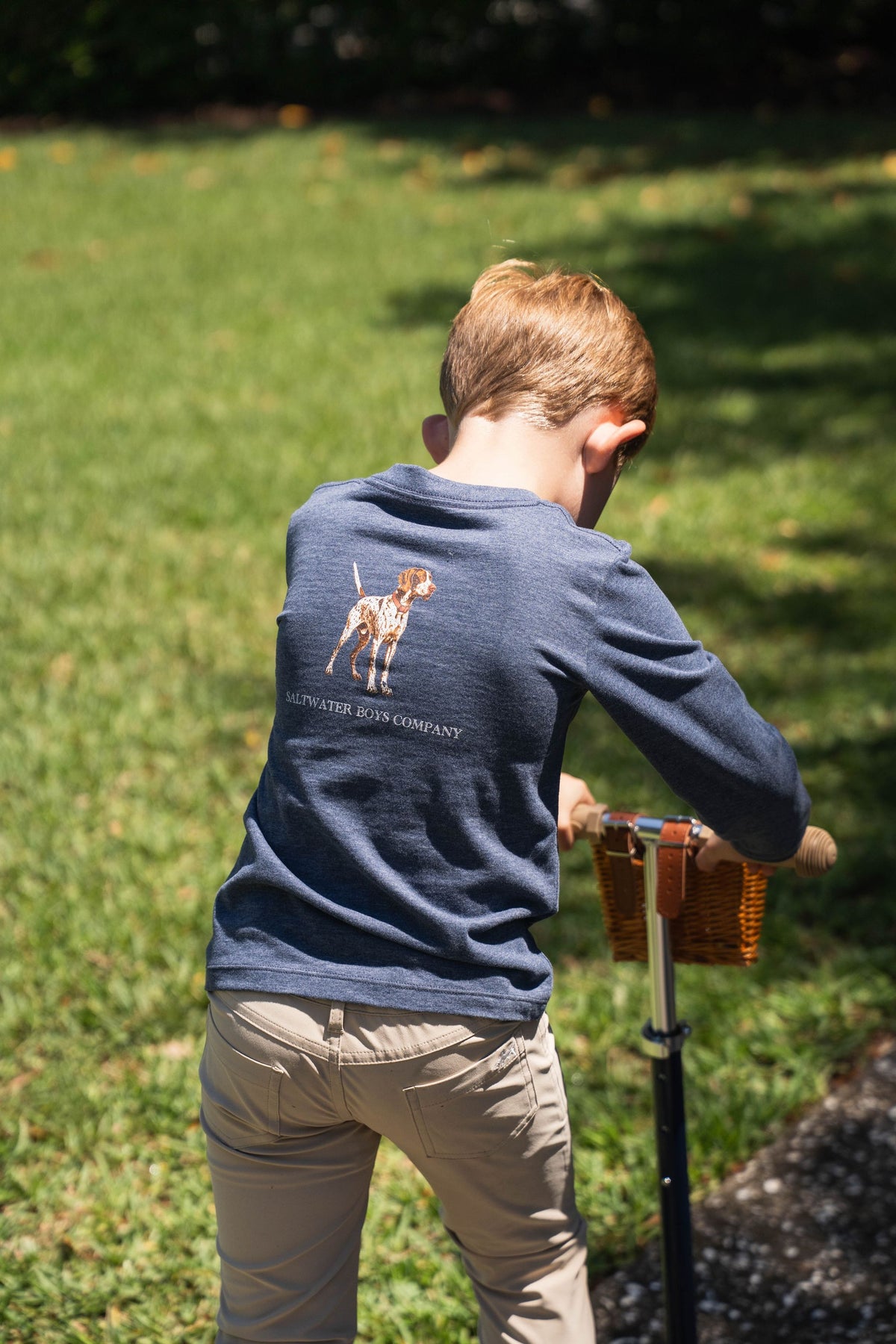 SALTWATER BOYS COMPANY GRAPHIC TEE-POINTER