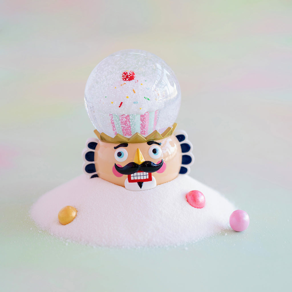 Colonel Cupcake Snow Globe - Persnickety Shop