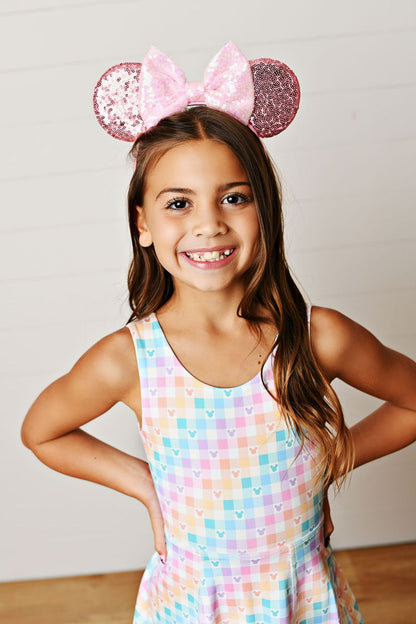 Swoon Gingham Mouse Active Tennis Dress - Persnickety Shop