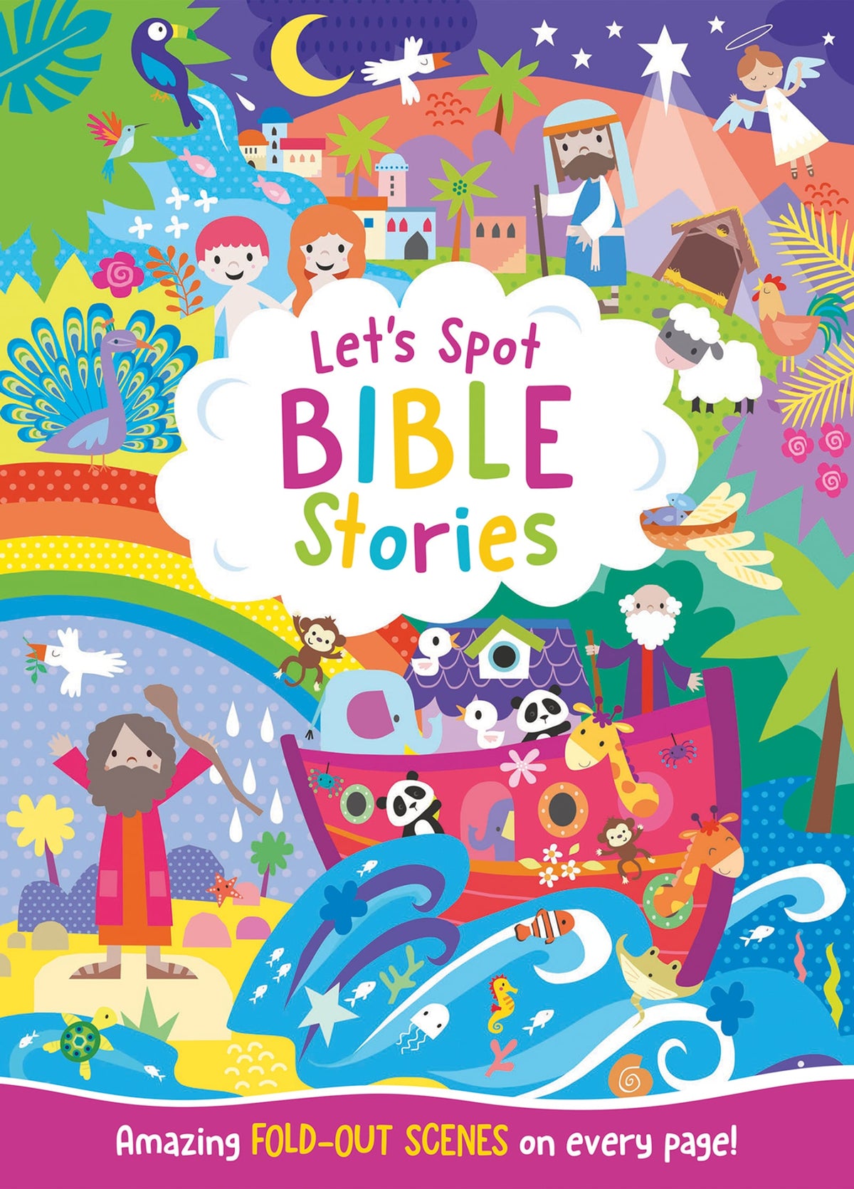 LET'S SPOT BIBLE STORIES An Interactive Seek and Find Bible Story Activity Book for Children Up to Age 6
