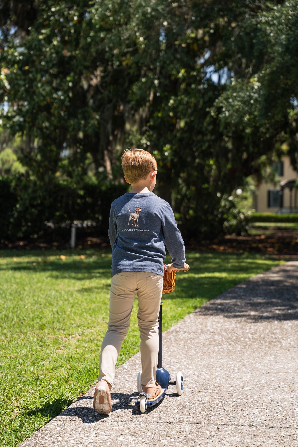 SALTWATER BOYS COMPANY GRAPHIC TEE-POINTER