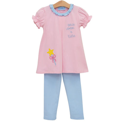 Trotter Street Kids Girl Once Upon A Time Pant Set