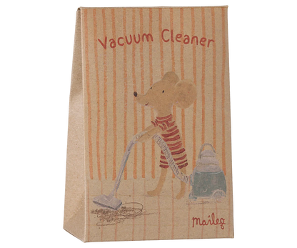 Maileg Vacuum cleaner, Mouse - Dark mint