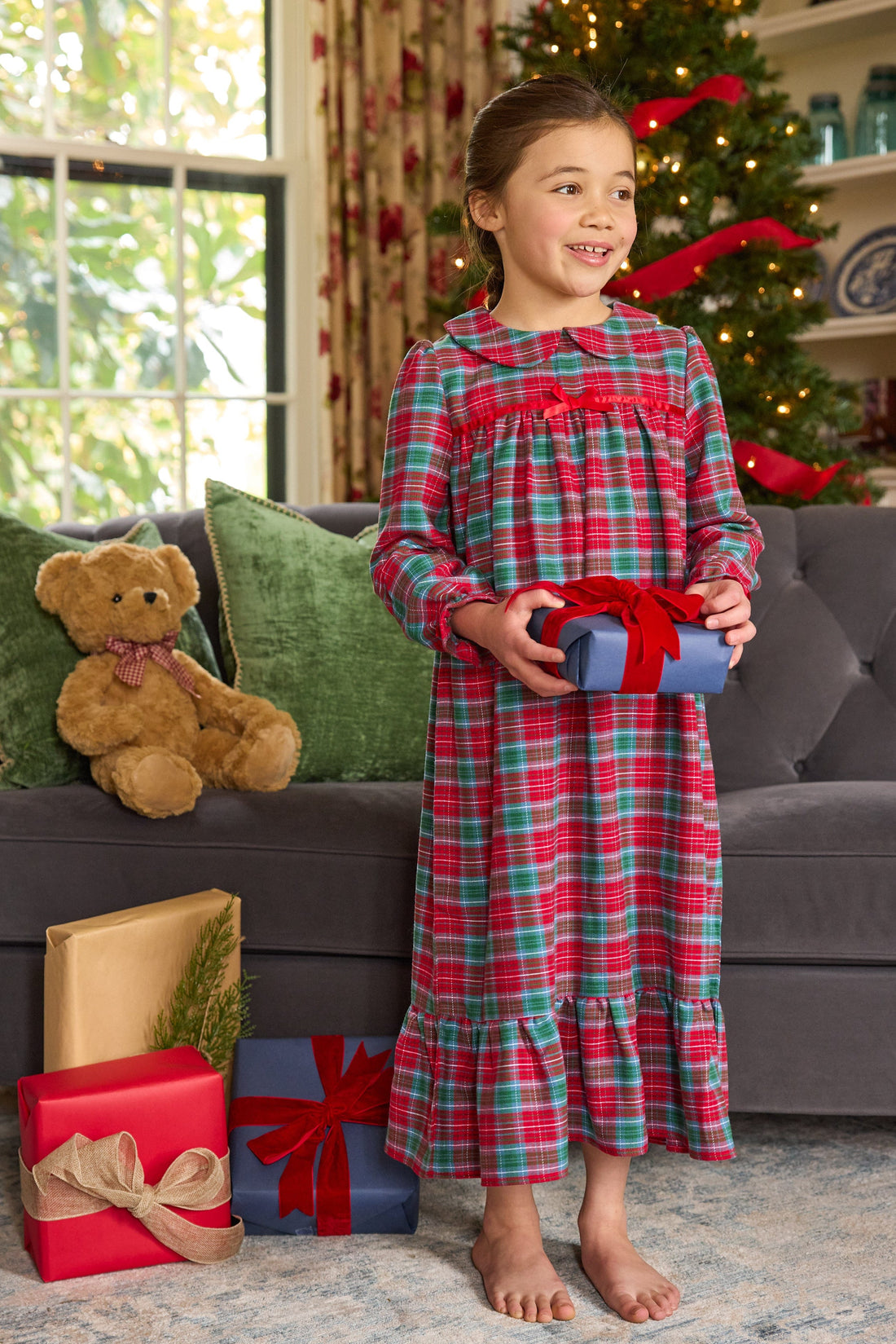 Little English Classic Nightgown - Red