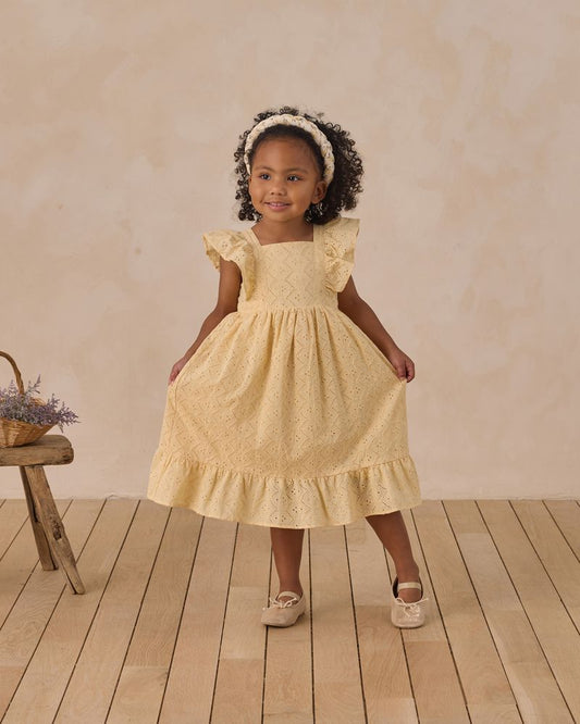 LUCY DRESS LEMON - Persnickety Shop