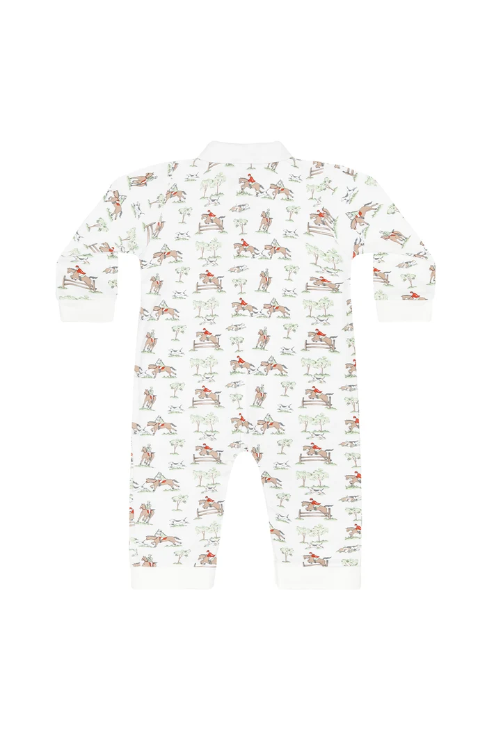 Nellapima Equestrian Chase Romper LS
