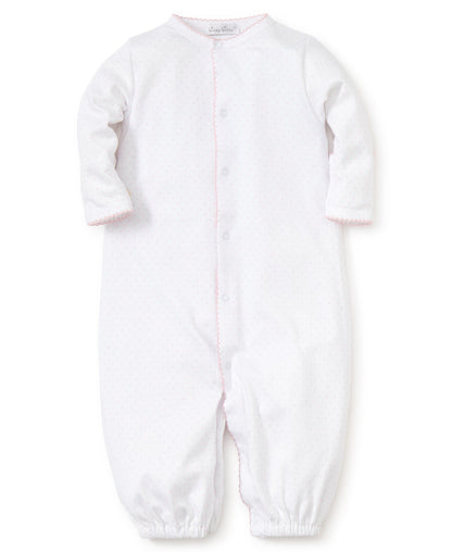 White/Pink New Kissy Dots Print Converter Gown Kissy Kissy - Persnickety Shop