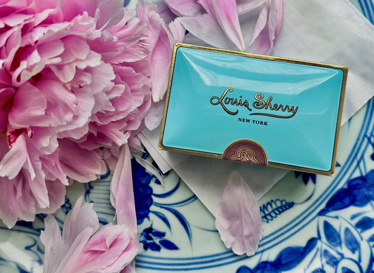 Louis Sherry 2-Piece Box of Chocolate Truffle- Nile Blue - Persnickety Shop