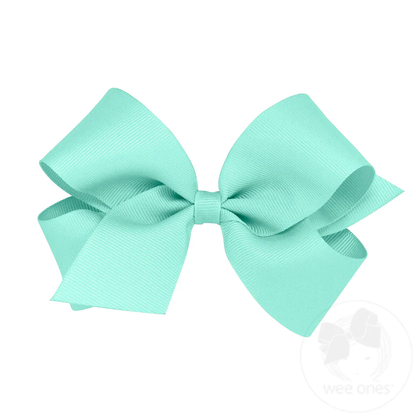 Wee Ones King Classic Grosgrain Hair Bow MANY COLORS - Persnickety Shop
