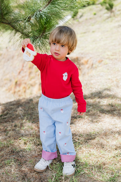 *PRE-ORDER* Zuccini  SANTA FACE PANT SET