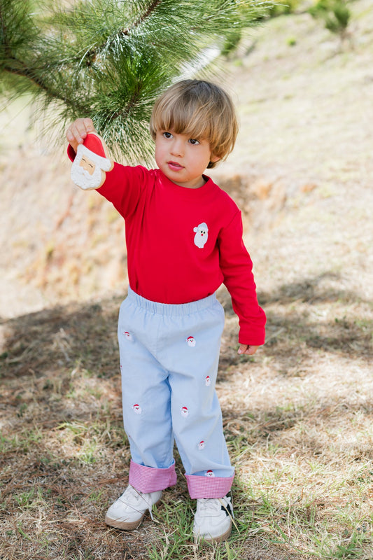 *PRE-ORDER* Zuccini  SANTA FACE PANT SET
