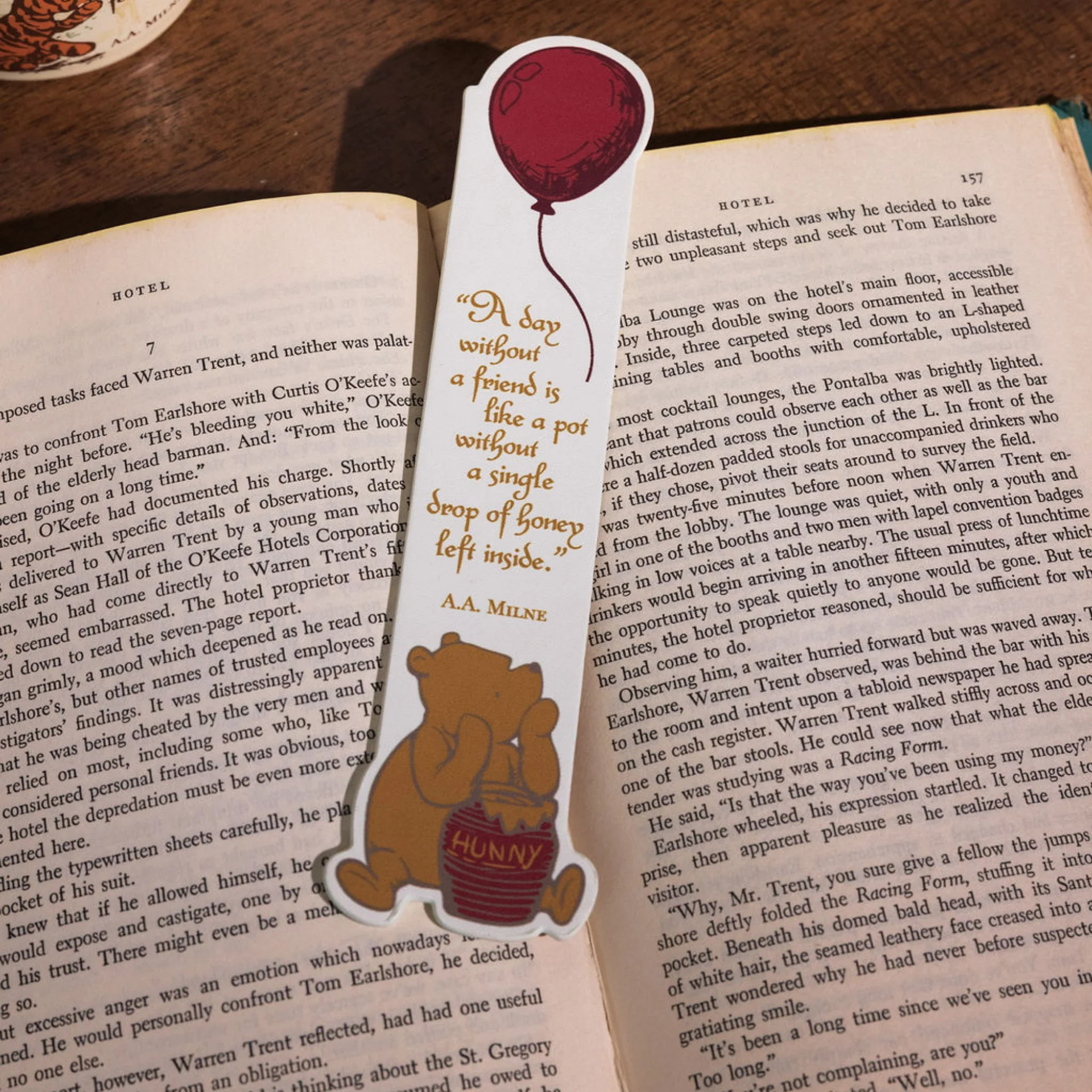 BOOKMARK, THE HOUSE AT POOH CORNER - Persnickety Shop