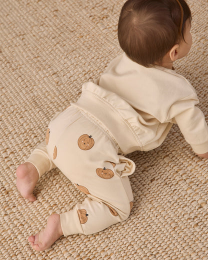Quincy Mae RELAXED FLEECE SWEATPANT PUMPKINS