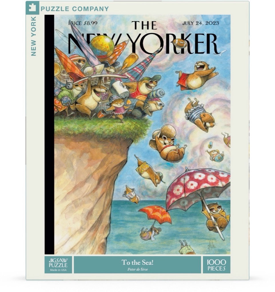 TO THE SEA! 1000 PIECE JIGSAW PUZZLE - Persnickety Shop