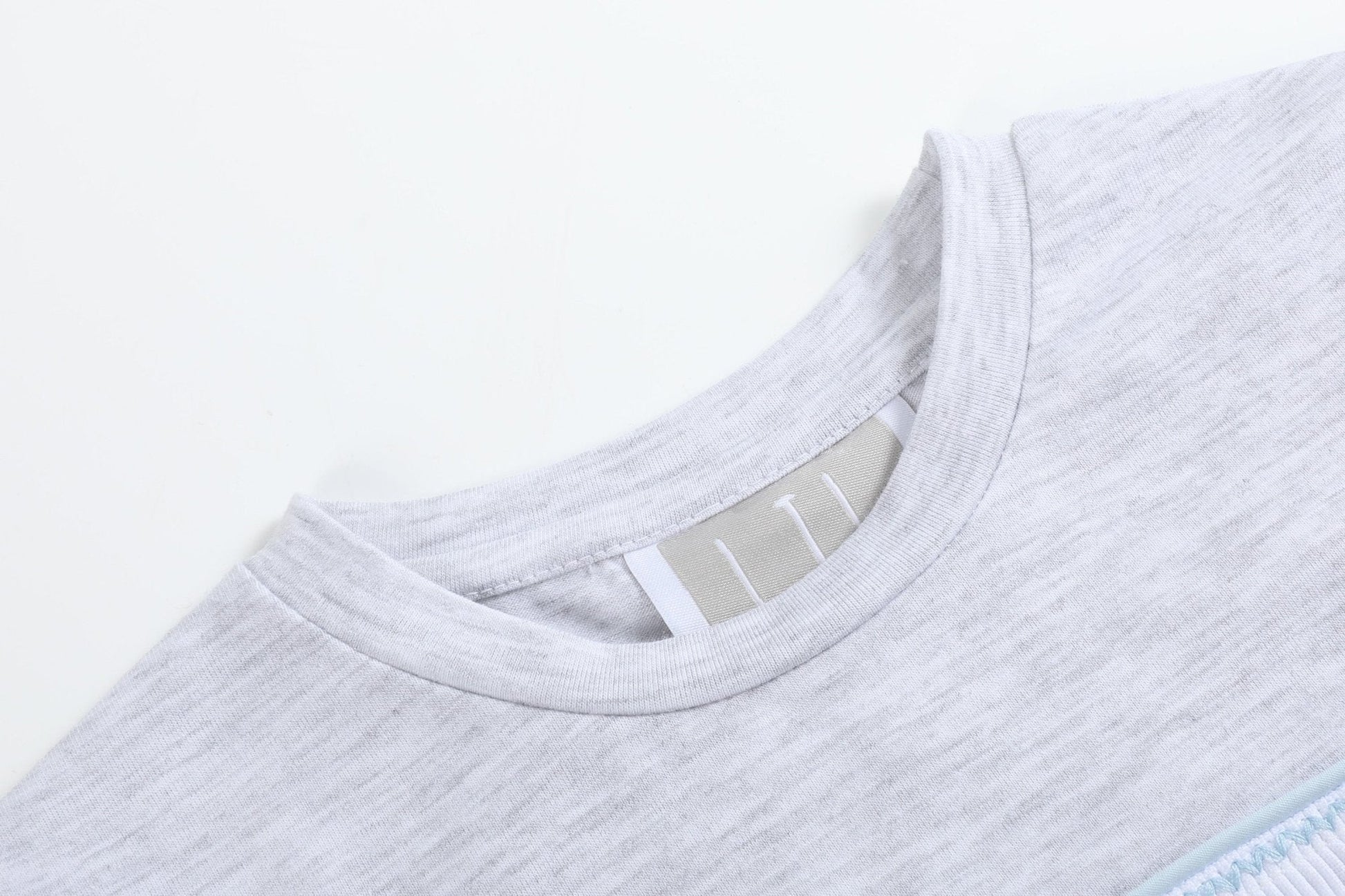 Light Gray Mallard Smocked Shirt and Shorts - Persnickety Shop