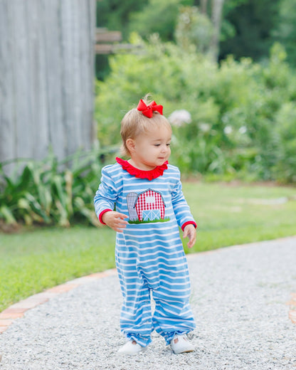 JellyBean by Smock Candy On The Farm Ruffle Romper
