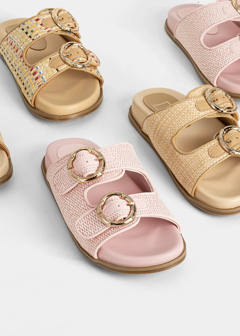 SHU SHOP LORI MINI PINK WOVEN - Persnickety Shop