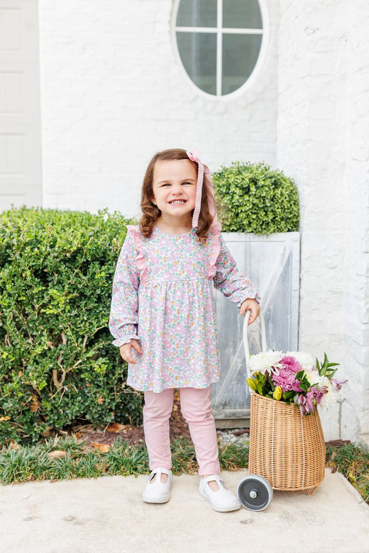 Trotter Street Kids Girl Autumn Blooms Pant Set