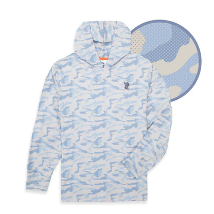 Caddie Youth Backspin Hoodie Camo