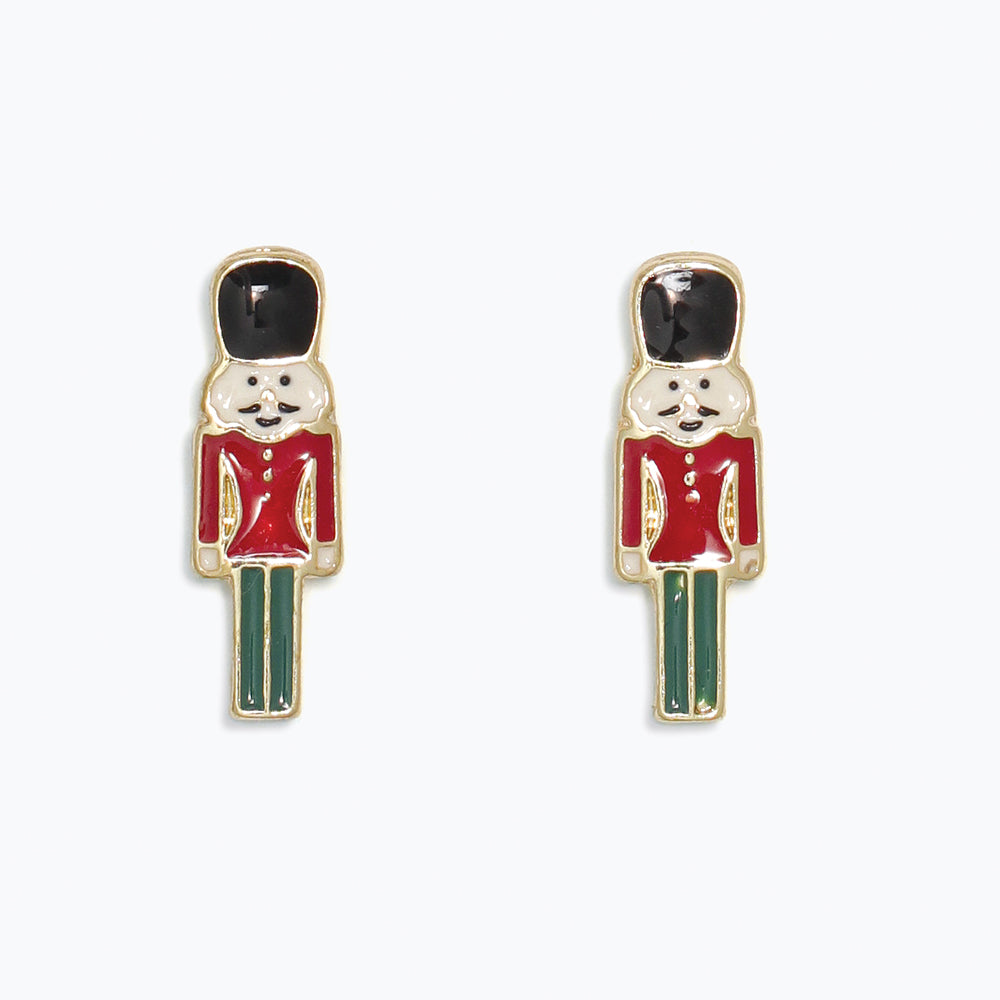 Earrings-Holiday Nutcrackers