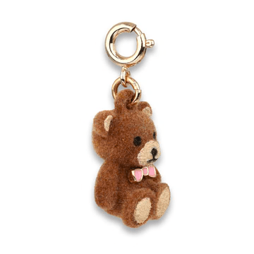 CHARM IT Gold Fuzzy Bear Charm - Persnickety Shop