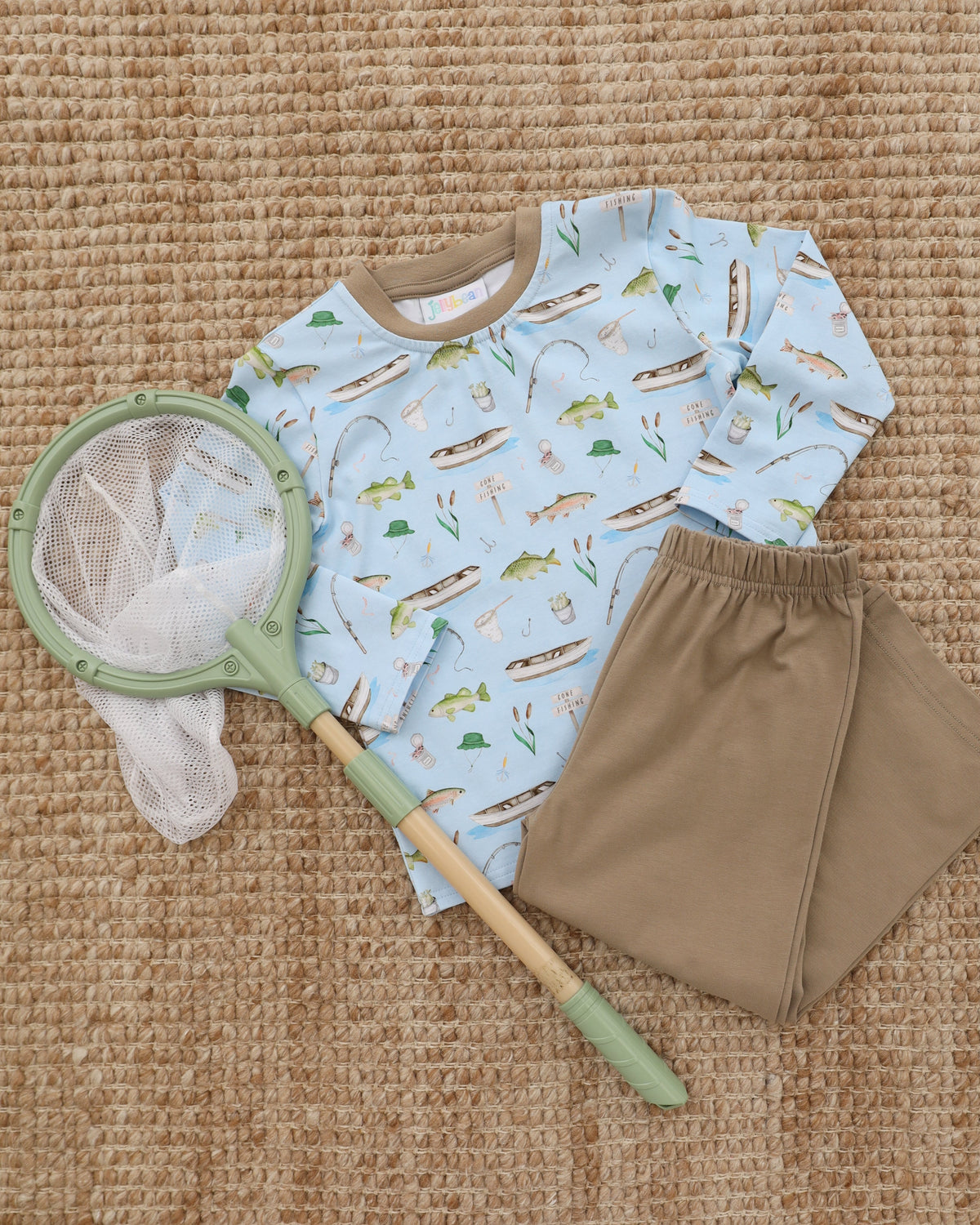 Jellybean by Smock Candy Hook and Tackle Thomas Pants Set