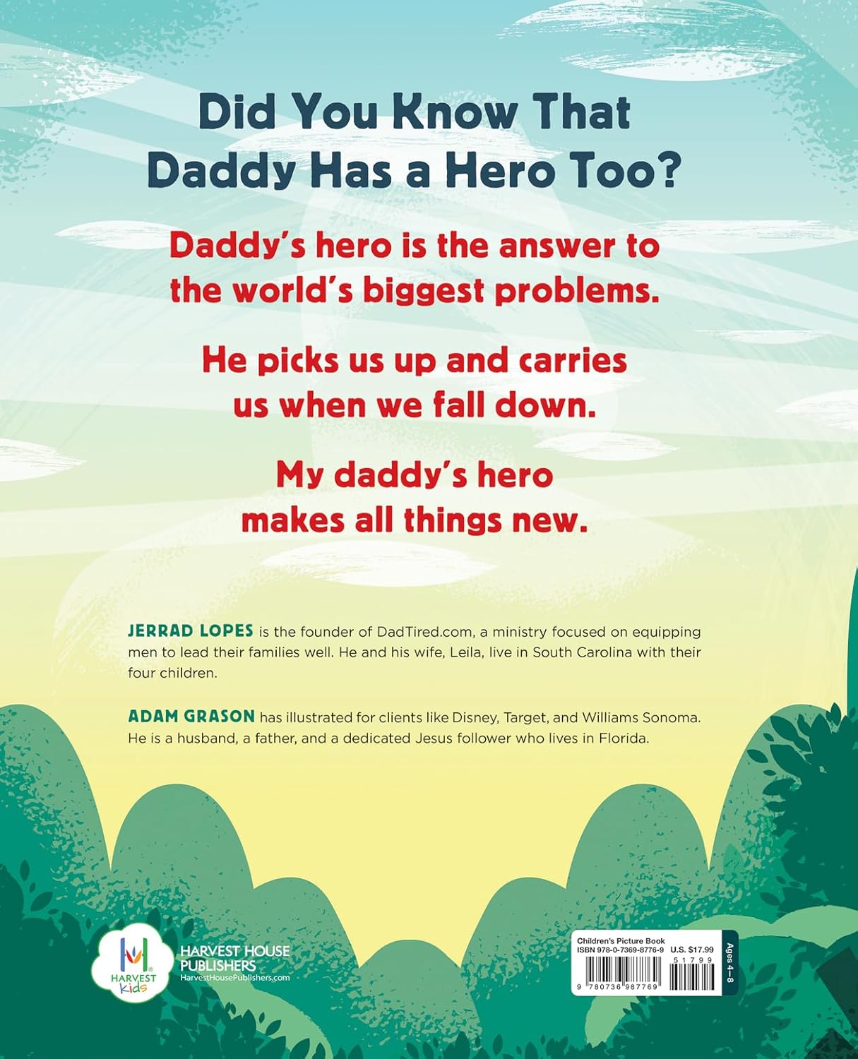 My Daddy's Hero: A Story About Jesus, The Ultimate Hero - Persnickety Shop