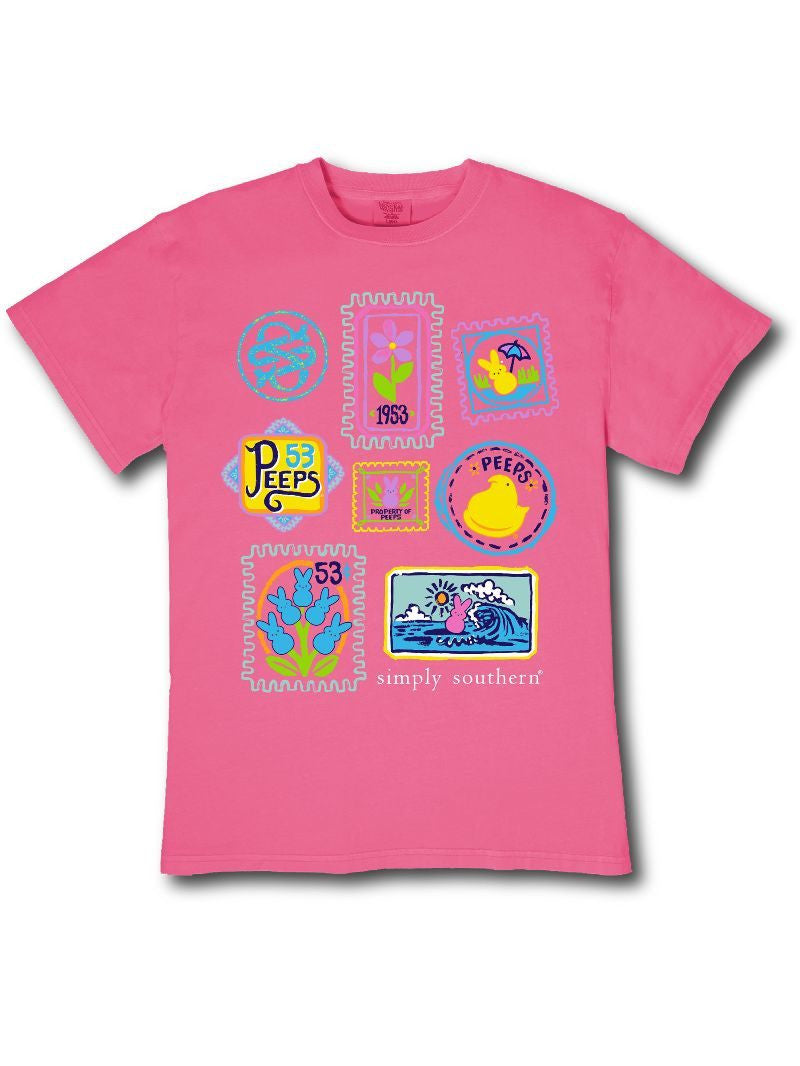 Simply Southern PEEPS Blushberry T-Shirt - Persnickety Shop
