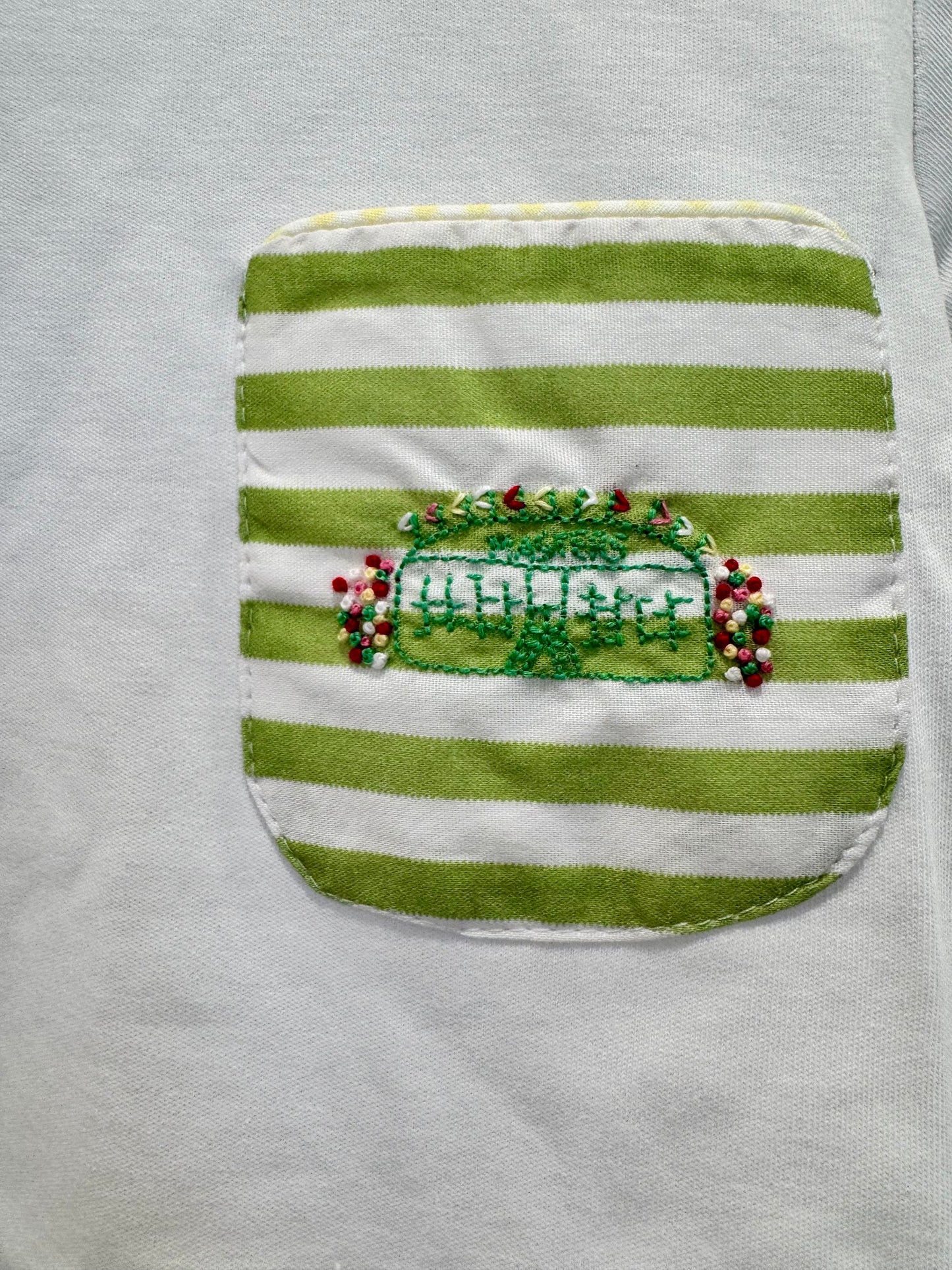 Percy & Tyne Short Sleeve Pocket Tee-Bermuda Stripe with Golf - Persnickety Shop